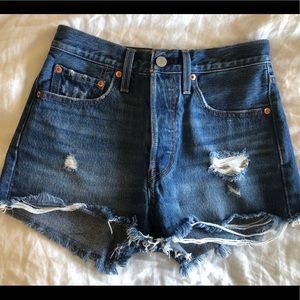 High Waist Levi Shorts